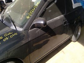 2003 HONDA CIVIC, BLACK,  EX MODEL, 1.7L, V-TEC   AT,  A26255